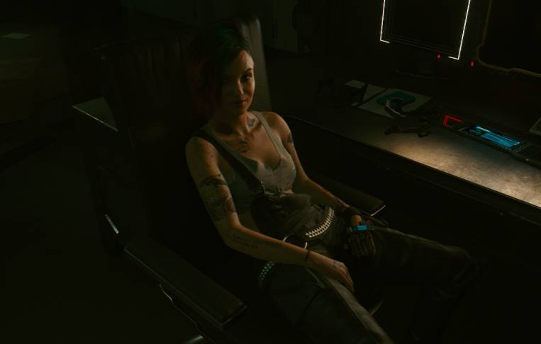 Judy Alvarez dans le jeu Cyberpunk 2077
