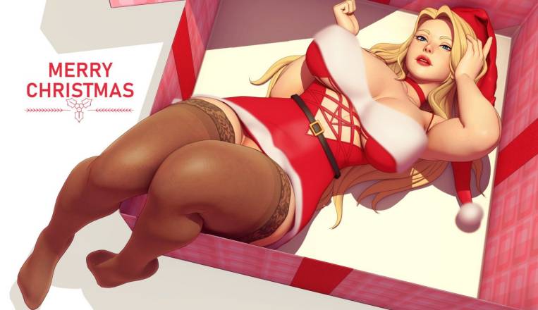 Photos d'héroïnes hentai de Noël 2021